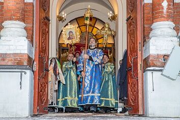 Престольный праздник храм - Введение во храм Пресвятой Богородицы