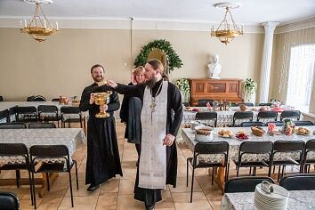 Крещенский сочельник в Троицком храме
