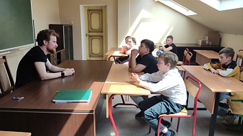 Занятия в Воскресной школе перед каникулами