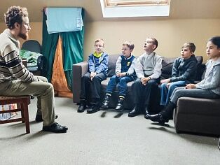Занятие в Воскресной школе - Притча о десяти девах
