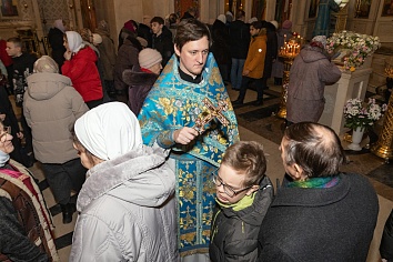 Сретение Господне на приходе Троицкого храма