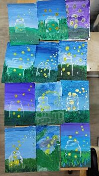 Занятие в творческой мастерской