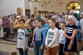 День Святой Троицы. Престольный праздник храма.