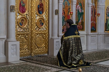 Божественная литургия с чином прощения