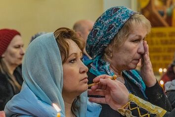 В Троицком храме было совершено таинство Соборования