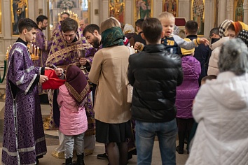 Божественная литургия второй недели Великого поста