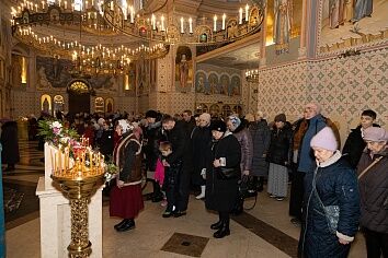 Сретение Господне на приходе Троицкого храма