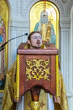 Миссионерская литургия прошла в Троицком храме