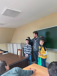 Занятие в Воскресной школе - житие Сергея Радонежского