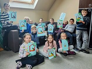 Занятие в Воскресной школе - продолжаем зимнее творчество. Знакомство с мытарем Закхеем