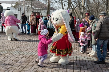 Масленичные гуляние на приходе Троицкого храма г. Коломны (Щурово)