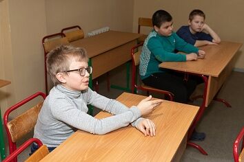 Занятие в Воскресной школе - Крестопоклонная неделя