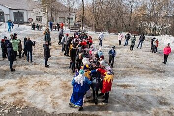 Праздник Масленицы на приходе Троицкого храма