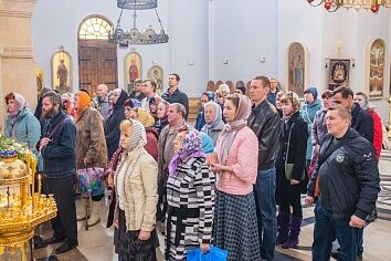 Лазарева суббота на приходе Троицкого храма