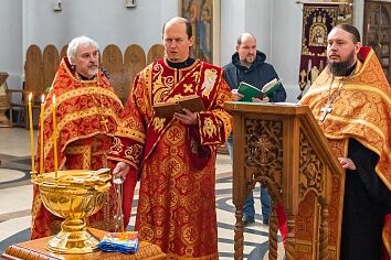 Светлая Пятница на приходе Троицкого храма