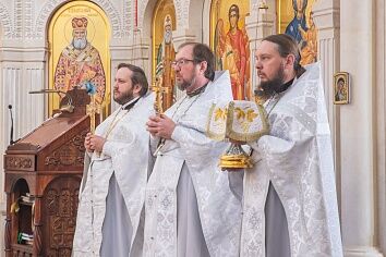 Лазарева суббота на приходе Троицкого храма