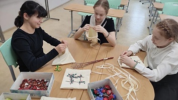 Занятие, посвященное празднику Входа Господня в Иерусалим