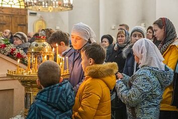 Праздник Сретения Господа Нашего Иисуса Христа на приходе Троицкого храма