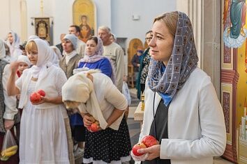 Праздник Преображения отметили на приходе Троицкого храма.