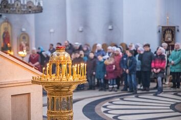 Чин прощения в Троицком храме