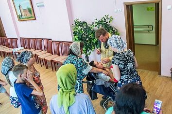 Посещение Реабилитационного центра "Коломна"