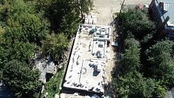 Кладка стен здания - 27 августа