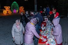 Праздник Пасхи на приходе Троицкого храма. Ночное богослужение. 2021 год.