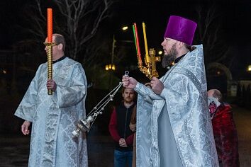 Пасха Христова на приходе Троицкого храма