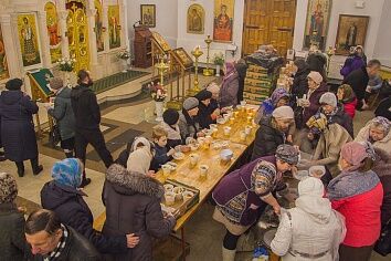 Престольный праздник - Введение во храм Пресвятой Богородицы
