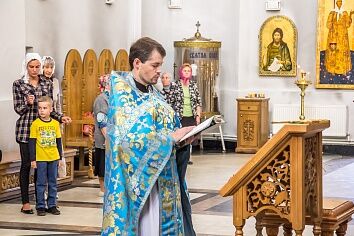 Молебен к началу учебного года