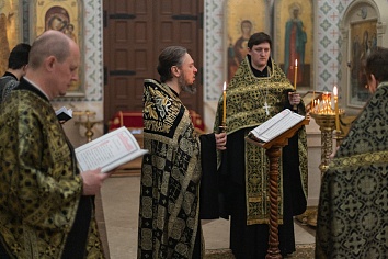 Пассия в Троицком храме