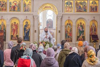 Лазарева суббота на приходе Троицкого храма