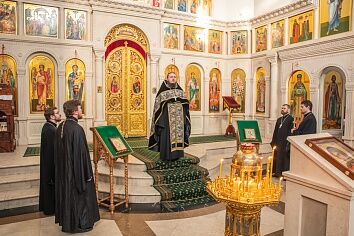 Чин прощения в Троицком храме