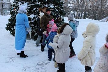 Детский праздник на Рождество