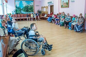 Посещение Реабилитационного центра "Коломна"