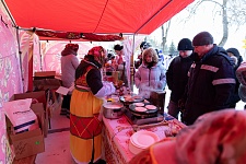 Широкая Масленица на приходе Троицкого храма
