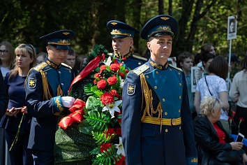 Памятный митинг в Мемориальном комплексе на Старом кладбище г. Коломна