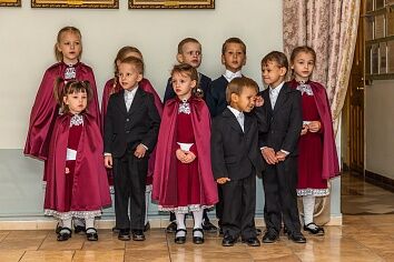 Освящение нового корпуса детского приюта при Троицком храме