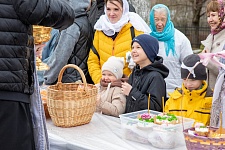 Освящение пасхальной снеди