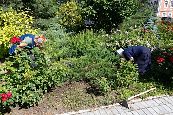 Традиционный субботник
