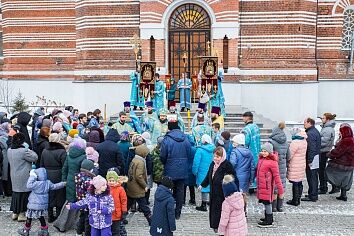 Престольный праздник в Троицком храме 