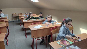 Занятия в Воскресной школе - Творческие занятия