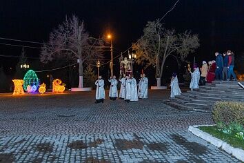 Пасха Христова на приходе Троицкого храма