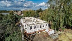 Возведен уровень 1-го этажа.16 сентября