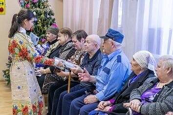 Поездка в дом-интернат "Ветеран"
