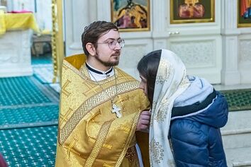 Миссионерская литургия прошла в Троицком храме