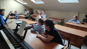 Занятия в Воскресной школе - Творческие занятия