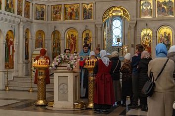 Божественная Литургия в воскресенье, на неделе двадцать шестой по Пятидесятнице