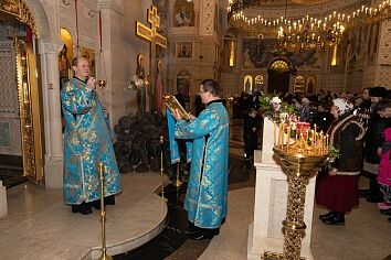 Сретение Господне на приходе Троицкого храма