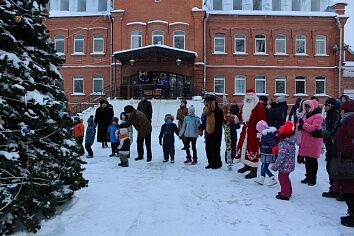 Детский праздник на Рождество